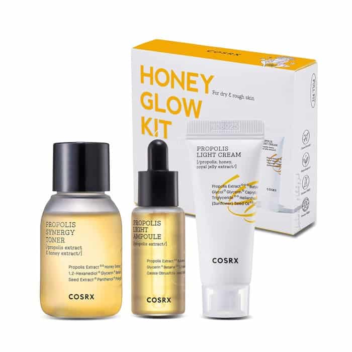 کیت-محصولات-مینی-سایز-پروپلیس-و-عسل-کوزارکس-COSRX-HONEY-GLOW-KIT-1